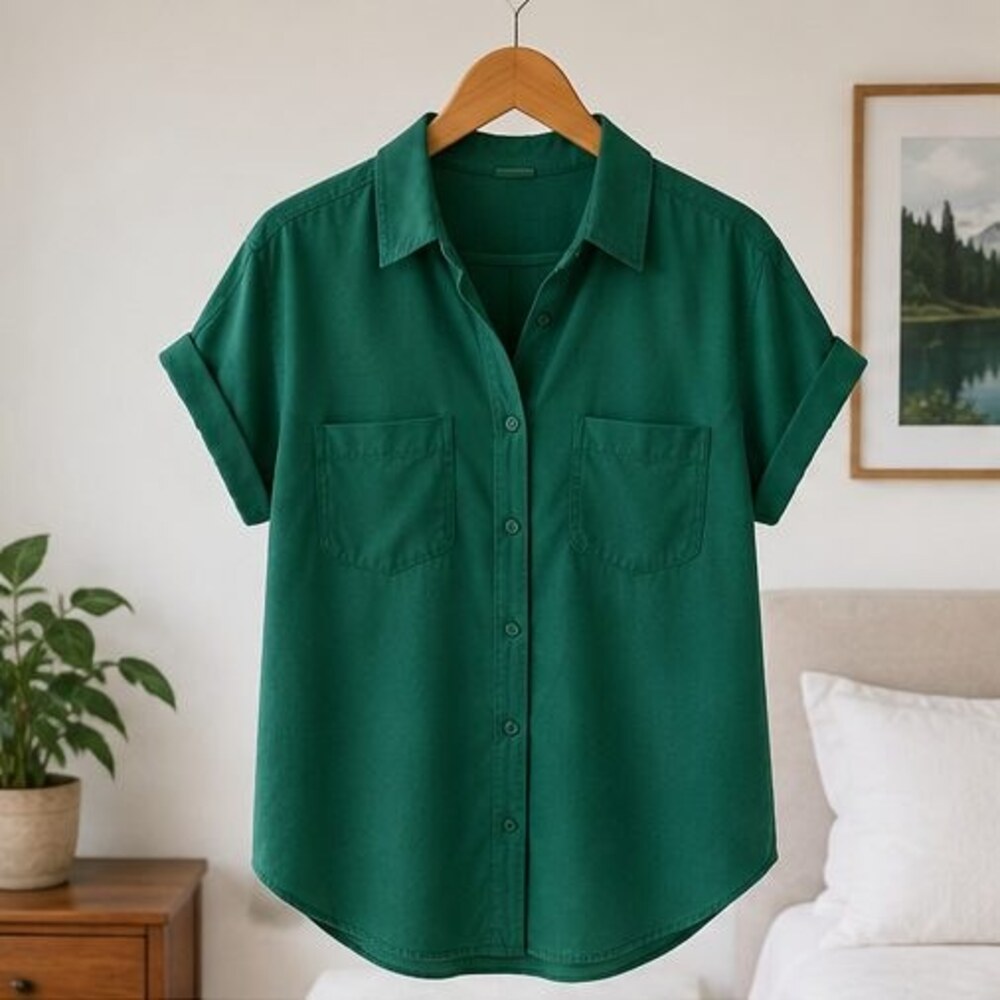 Emerald Utility Pocket Shirt
